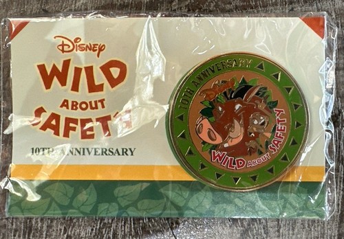 WDW - Cast Member - Wild About Safety 10th Anniversary Pin (Timon & Pumbaa) - Bild 1 von 1