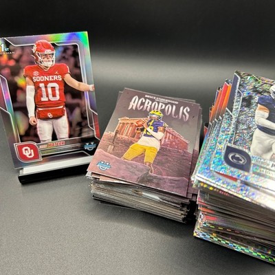 2025 Bowman Chrome University Football - Parallels & Inserts (Listing 2/2) A8