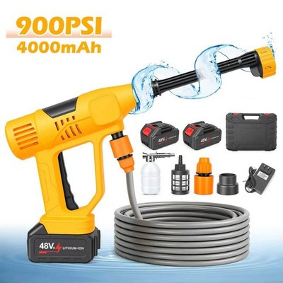 10-Speed Cordless Washer, LCD Battery Indicator, Dual Batteries US