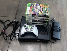 Xbox 360 S Slim 1439 250GB Console Power Cord PLUS 10 Games  Controller  HDMI