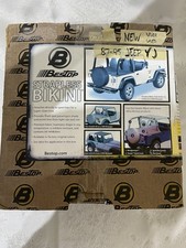 Jeep Wrangler Yj Bestop Bikini Top Tan 87-95 Cover Soft New Winstructions Jeep Wrangler Yj Bestop Bikini Top Tan 87-95 Cover Soft New Winstructions
