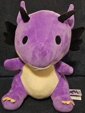 Fukuya Purple Dragon XL Plush 12"-14" Large Big Stuffed Animal W/Wings Cute