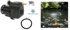 GAST Small Lake Fish Pond Aeration Kit w/ New PUMP 1 Diffuser 1/4 acre 2yr WTY