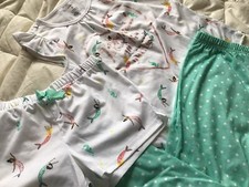 Carter  s 3-Piece MERMAID Pajama Set Top/Shorts/Pants NWT