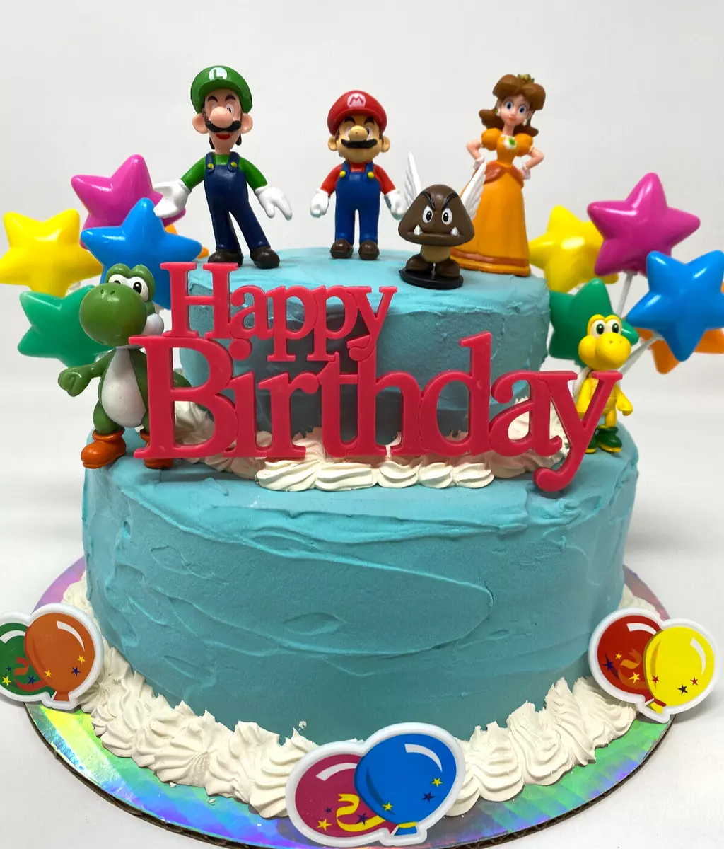 Princess Peach Cake Topper Princess Daisy Cake Topper Mario 