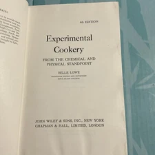 Experimental Cookery  From The Chemical And Physical Stand Point  Belle Lowe