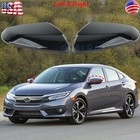 For Honda Civic 2016-2021 Rearview Side Mirror Cover Cap Driver & Passenger Side