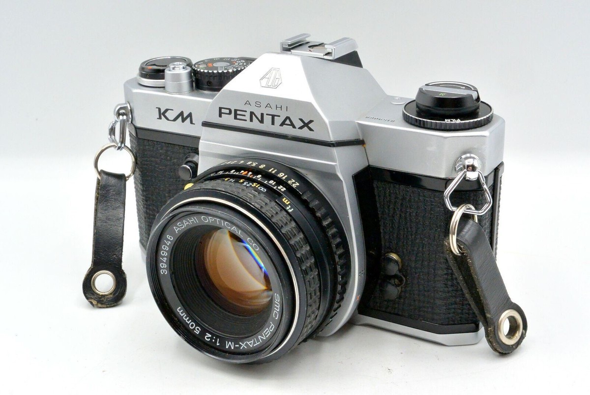 Pentax Asahi KM Camera w/ 50mm or 55mm lens -what Pentax