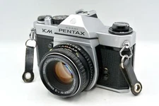 Pentax Asahi KM Camera w/ 50mm or 55mm lens -what Pentax K1000 should have been!