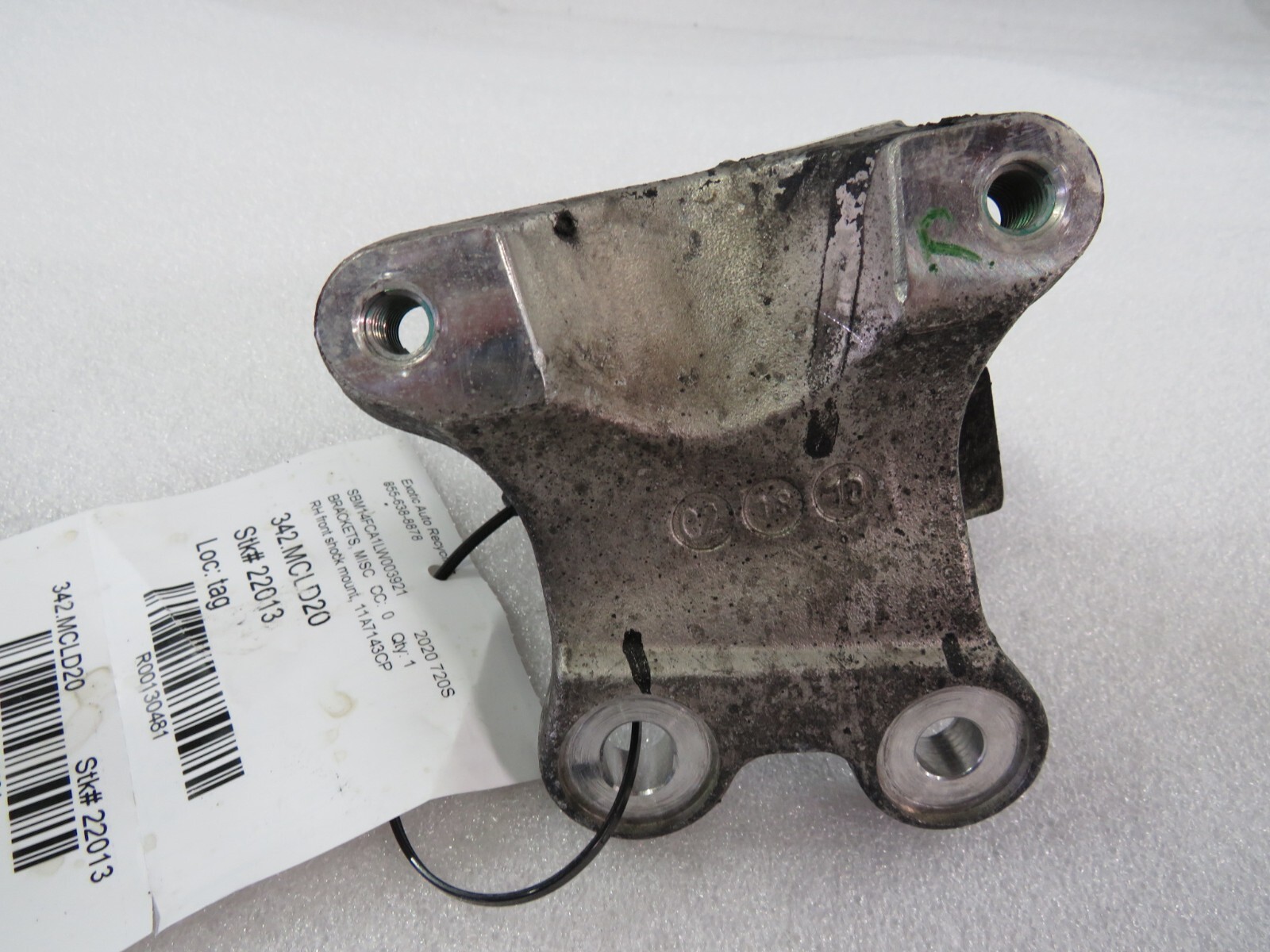McLaren 720S, RH, Right, Front Shock Mount, Used, P/N 11A7143CP