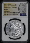 2021-CC Morgan Dollar with Carson City Privy Mark NGC MS-69