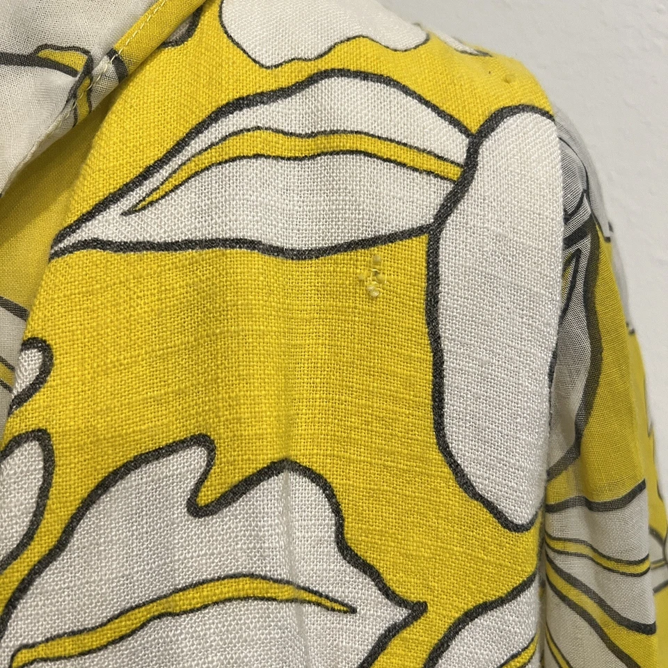 Women’s Vtg 3 Piece Jerrie Lurie Skirt  Set 70’s Yellow Size Medium Groovy Hippy - Image 2 of 4