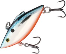 Bill Lewis Mini-Trap 0.25oz Chrome Shad Batfish Sound Catch Multiple Species