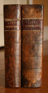 Commentaries on American Law by James Kent (1836) 2 Volumes Leather Antique Set
