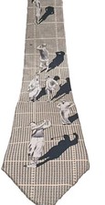 Pinehurst Golf Club Resort, NC 100% Silk Graphic Golf Neck Tie, Made In USA