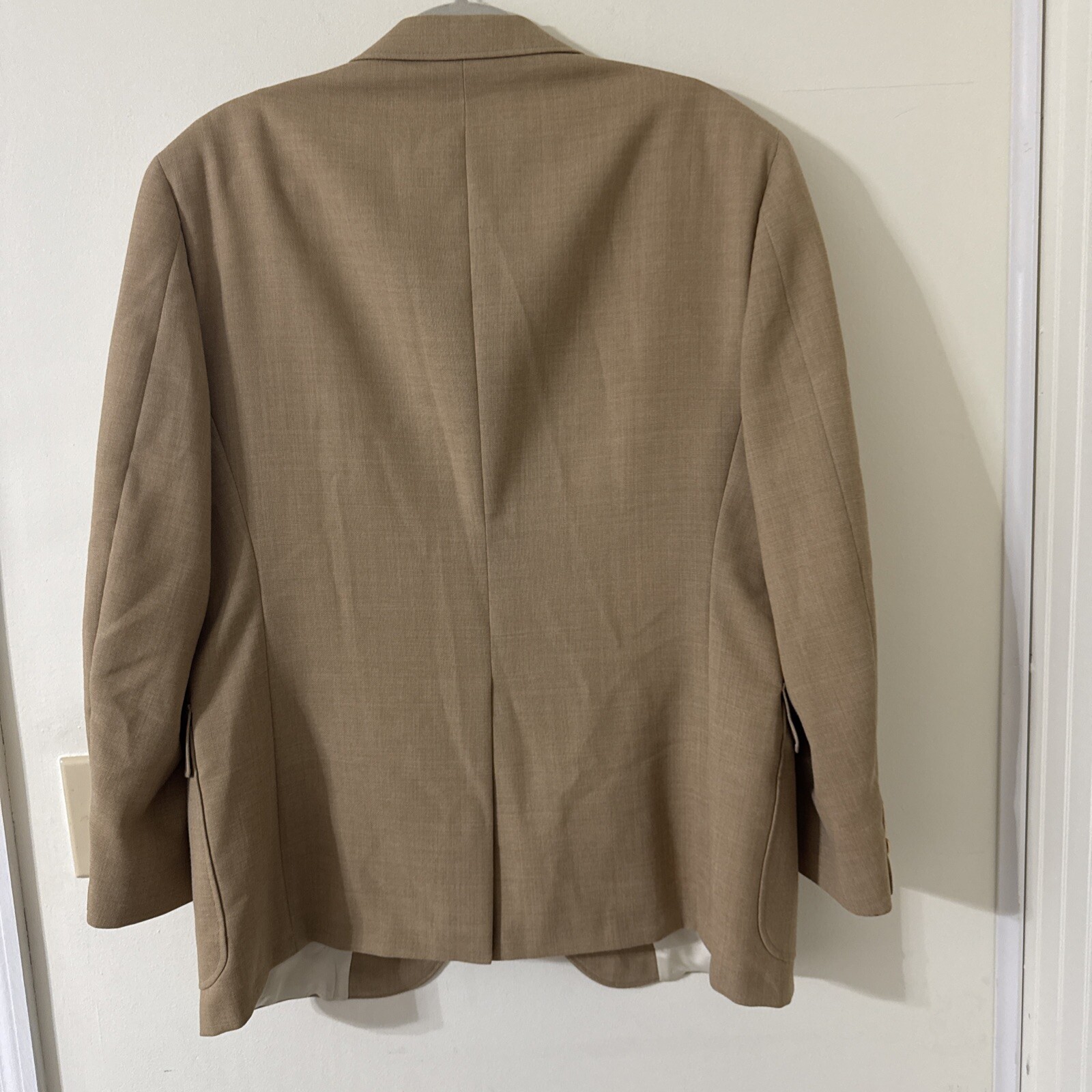 Stafford American Craftsman Beige Sport Coat Men's Size 42S