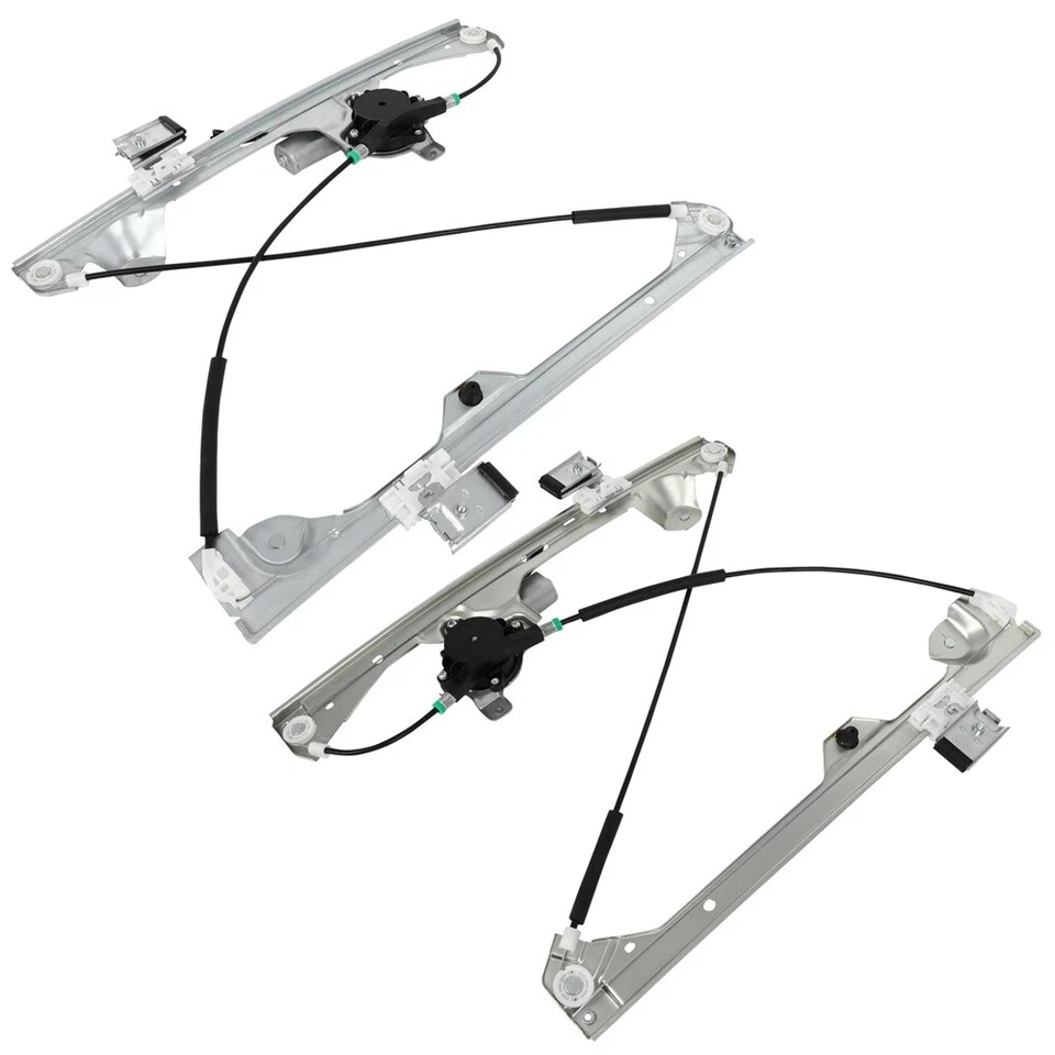 Reguladores de janela com motor para 2014-2007 Chevrolet Silverado 2500 traseira esquerda direita - Imagem 4 de 4