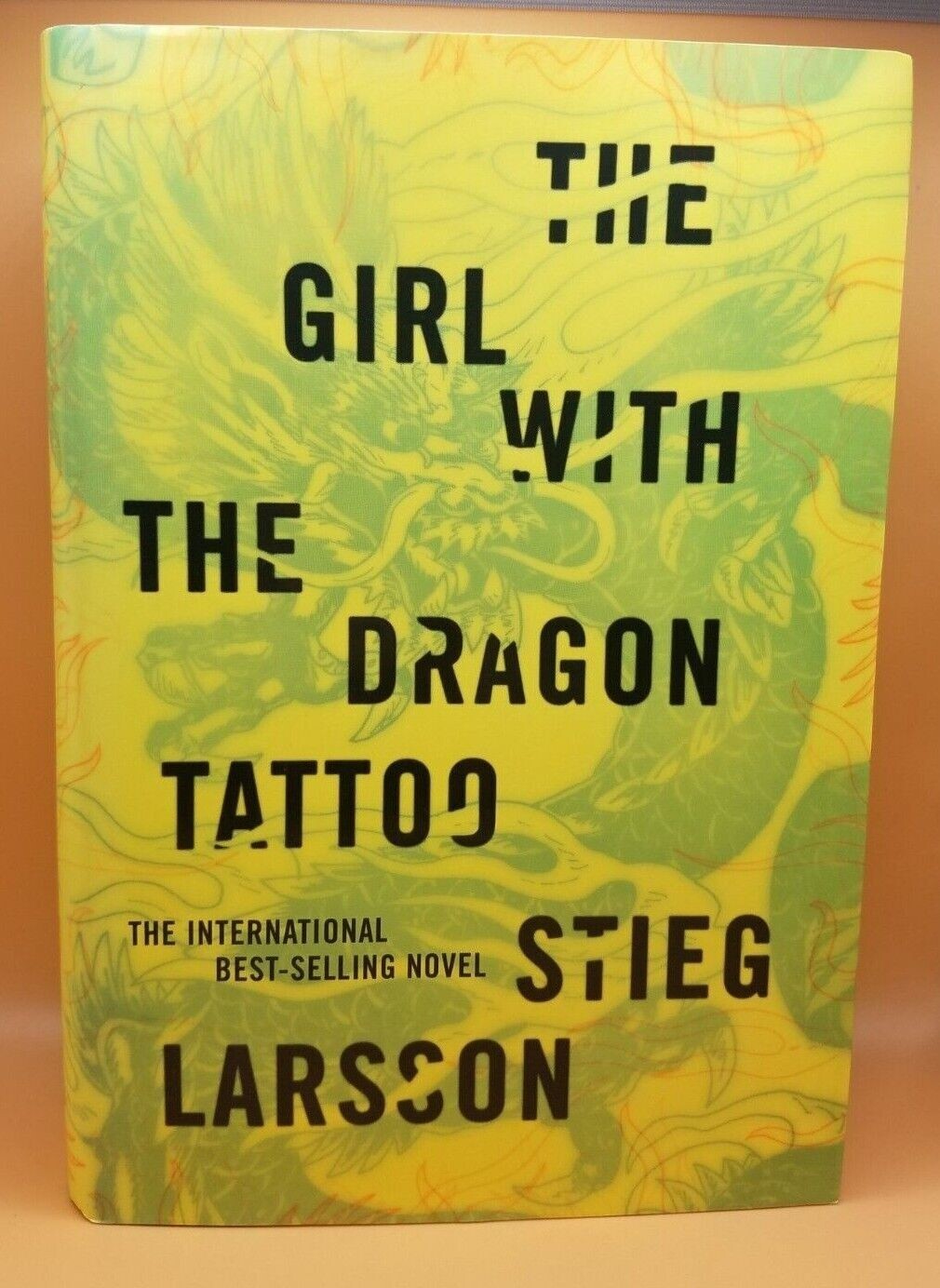 HCDJ Girl With Dragon Tattoo Stieg Larsson English Jacket Hardcover 1st