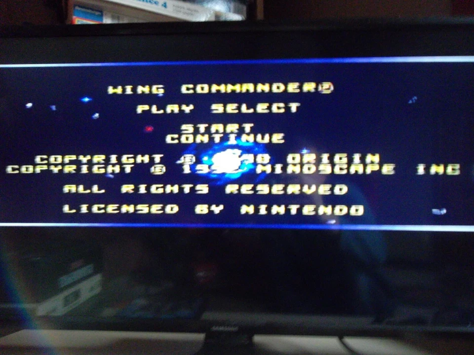 Super Nintendo / Snes Game Wing Commander NTSC Retro Gaming Authentic Game* - Image 4 of 4