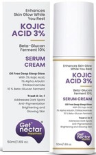 Glow Serum Cream with 3 Kojic Acid 5 Niacinamide 1 Alpha Arbutin 50ml