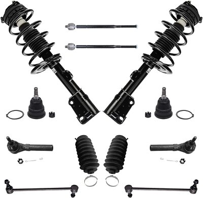 Front Struts Ball Joints Tierods for Chrysler Town & Country Dodge Grand Caravan