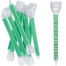 50 Pack Mixing Nozzle Adhesive Dispenser Plastic Static for 7oz 10oz Cartridges