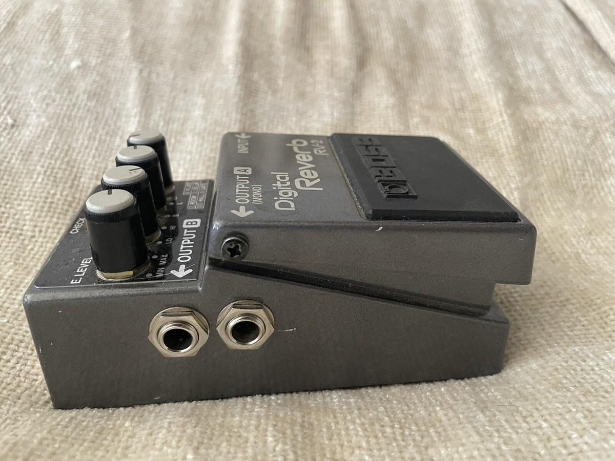 VintageBoss RV-2 Digital Reverb Guitar Effects Pedal Japan 1988 | eBay