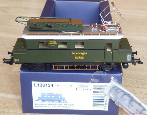 Liliput 136134 H0 Akku-Turmtriebwagen 701 420 Neuoffingen grün der DRG Epoche 2 | Zustand: Neu