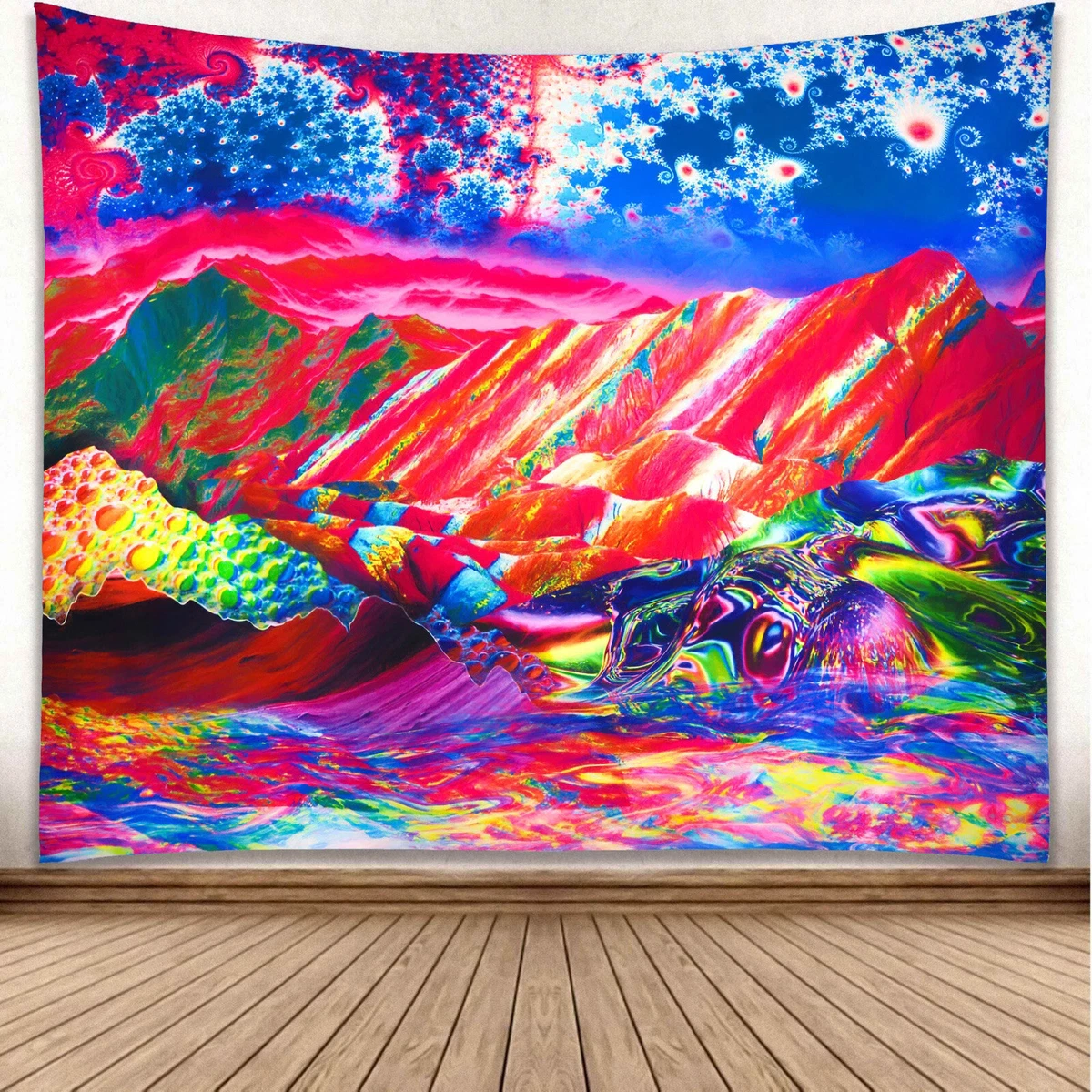 Trippy psychedelic tapestry new arrivals