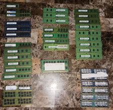 Hynix,Samsung,Micron,Kingston DDR3 ddr2 Ram lot of 39