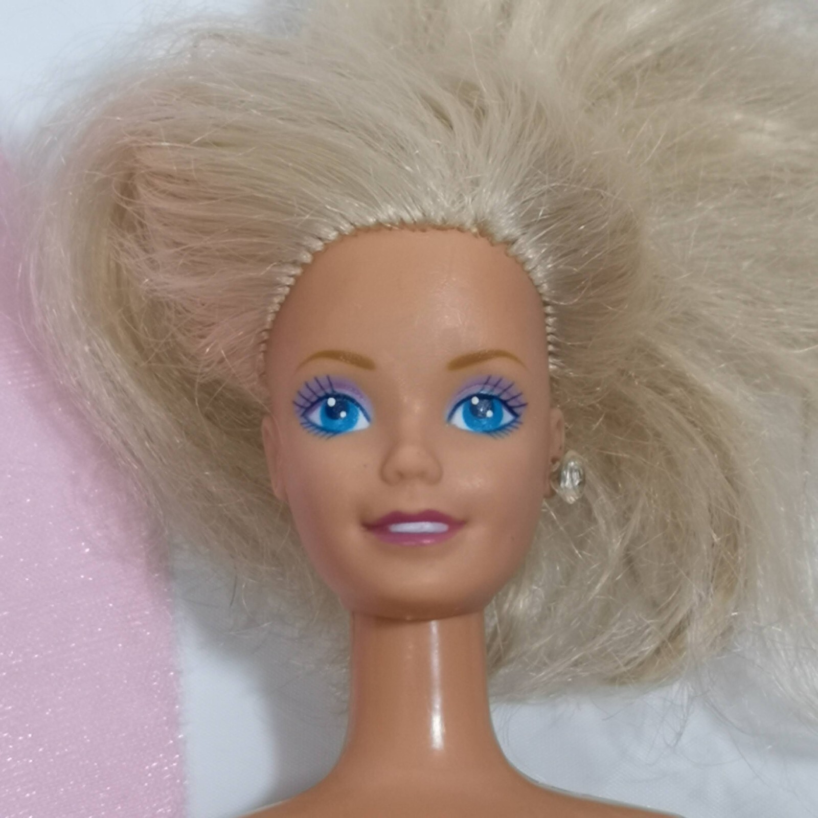 Mattel+Walmart+25th+Anniversary+Pink+Jubilee+Blonde+Barbie+Doll for