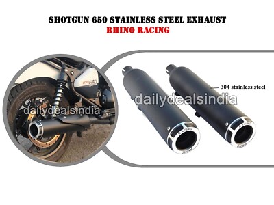 Passend Für Royal Enfield Shotgun 650 Auspuffdämpfer Aus Edelstahl