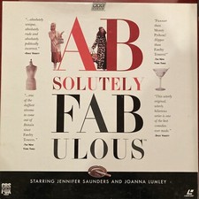 Absolutely Fabulous - 3 Laserdiscs Box Set -Jennifer Saunders  Joanna Lumley