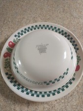 vintage farm fresh handmade pattern Corelle Corning 6 3/4