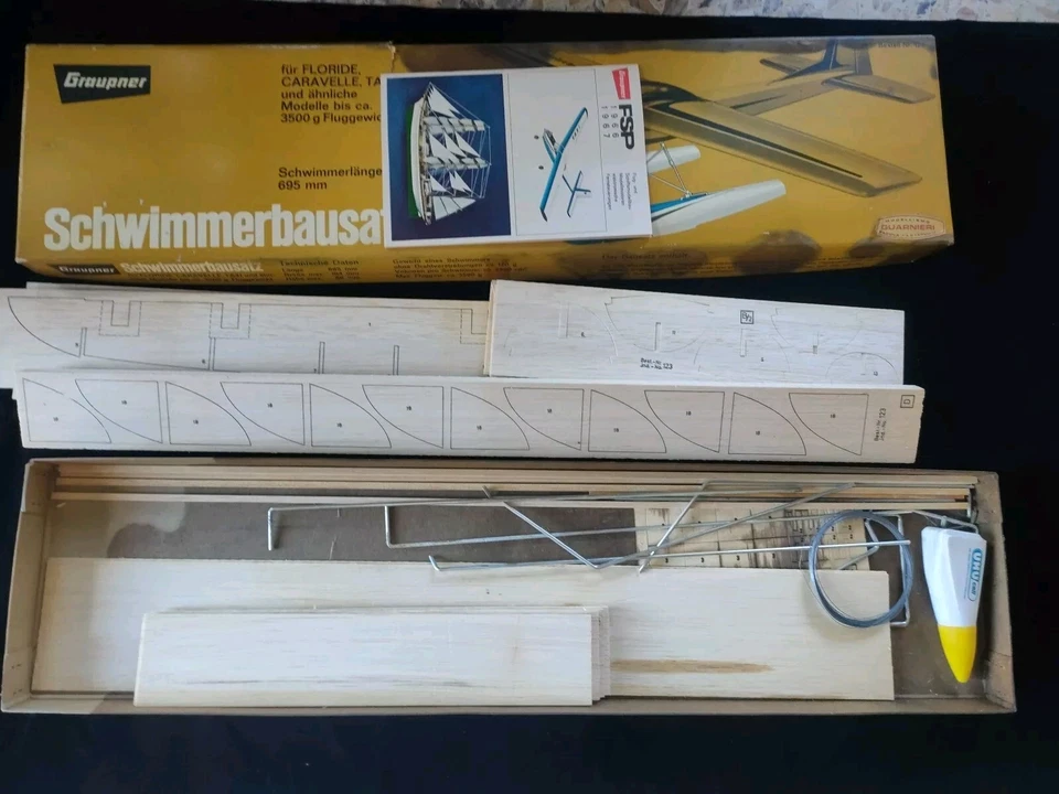 Graupner Hobby RC Model Floride Caravelle Taxi Nr.123 Vintage - Imagen 3 de 4