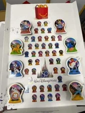 2021 McDONALD'S Disney's 50th Anniversary Disney World HAPPY MEAL TOYS Or Set