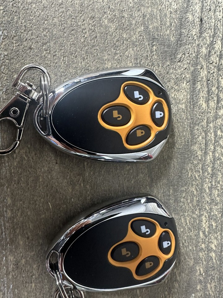 Carmtek 10 Digit RV Keyless Entry Door Lock 2X Replacement Keyfob