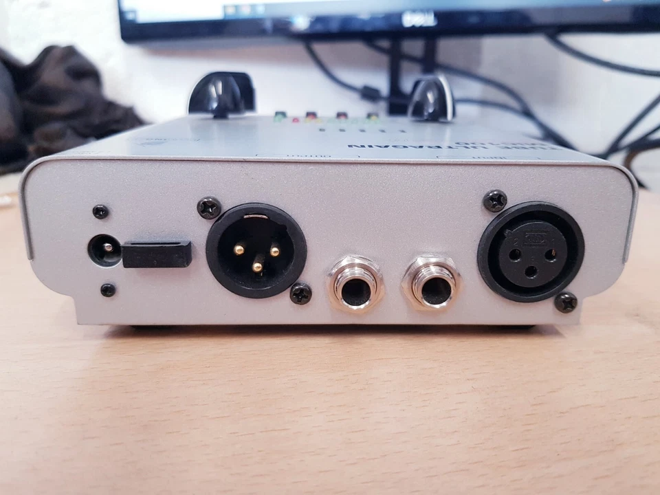 Behringer Tube Ultragain MIC100 Vacuum Tube Preamplifier, No Power Adapter - Image 3 of 3