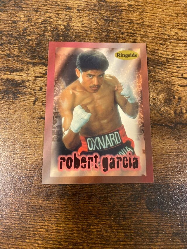1996 RINGSIDE BOXING CARD - Highly Collectible Card #44 🥊 ROBERT GARCIA 🥊