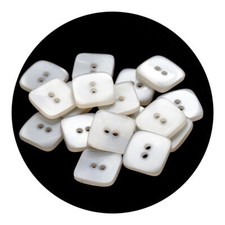 10 pezzi bottoni bottone 18 mm due fori bottone ecrù