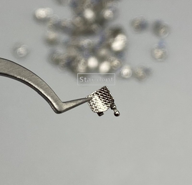 Bracciolo Grande Punto Originale 50 Staffe Ortodontiche Dentali In Metallo - Mini Slot Rosso 022 345, Per Apparecchi Ortodontici Bracket Dentali Metallo - Foto 8