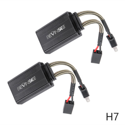 2x H7 Birnen Lastwiderstand Canbus Widerstände für BMW E90 E91 E46 E39 E81 E87