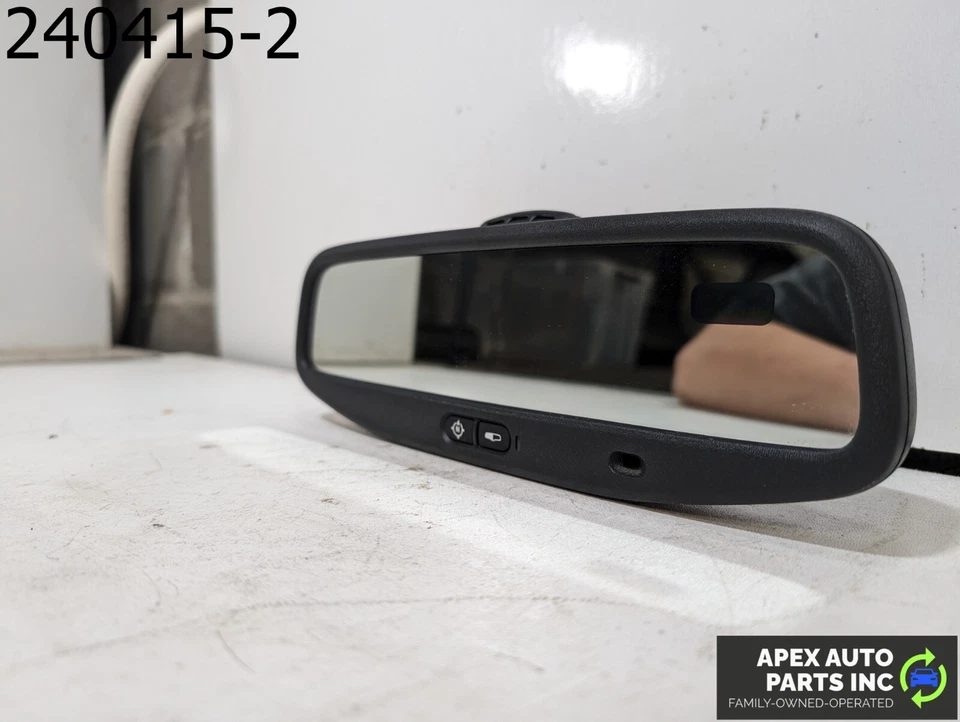 原始设备制造商 2005 林肯 LS 3.9L 内后视镜 带计算机 带自动 GNTX-177 — 第 3/4 张图片