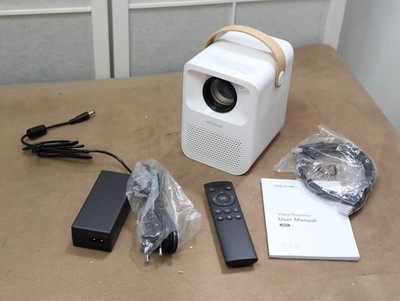 Wolfang WP01 Mini-Beamer 5G WiFi Bluetooth Projektor, 1080P 15000 Lumen