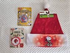 Peanuts Duncan Imperial Yo-Yo, 2025, set of 2; Peanuts Snoopy Santa Hat, New