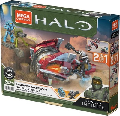 HALO Mega Construx Bloks Infinite Chopper Takedown GYG58 New Sealed
