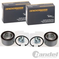 2X Denckermann RADLAGER-SATZ Mit ABS-RING Vorne Passend FüR Mazda 6 Links+Rechts