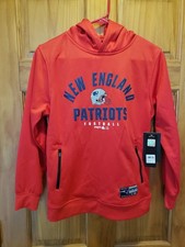 New England Patriots Hooded Sweatshirt. NWT. Youth 14-16