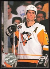 Bob Errey, 1991-92 Pro Set Platinum, #215, Pittsburgh Penguins,