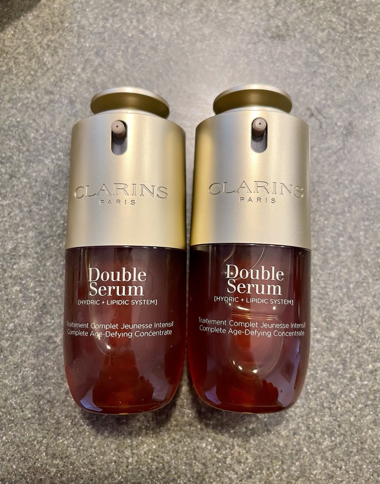2 -Clarins Double Serum 1oz Each Anti-Aging